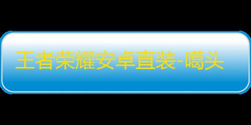 王者荣耀安卓直装-噶头辅助